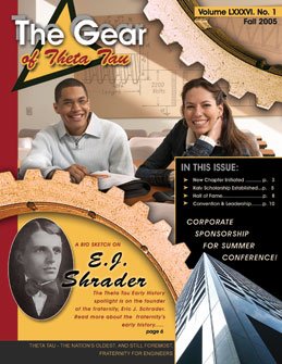 Theta Tau Magazine Cover Mockup