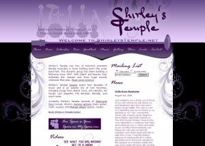 Shirley's Temple - Home page