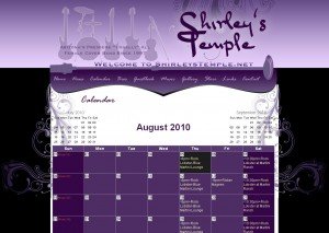 Shirley's Temple - Calendar
